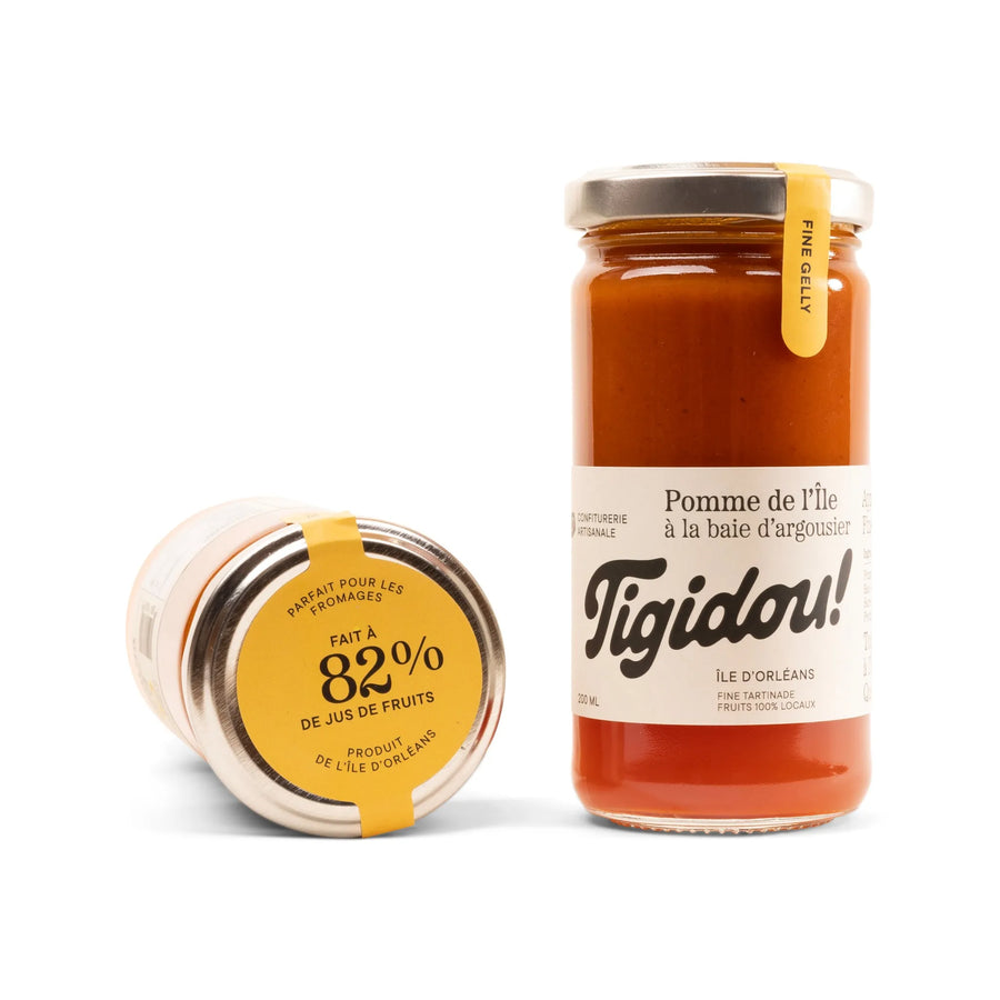 Tartinade de pomme argousier