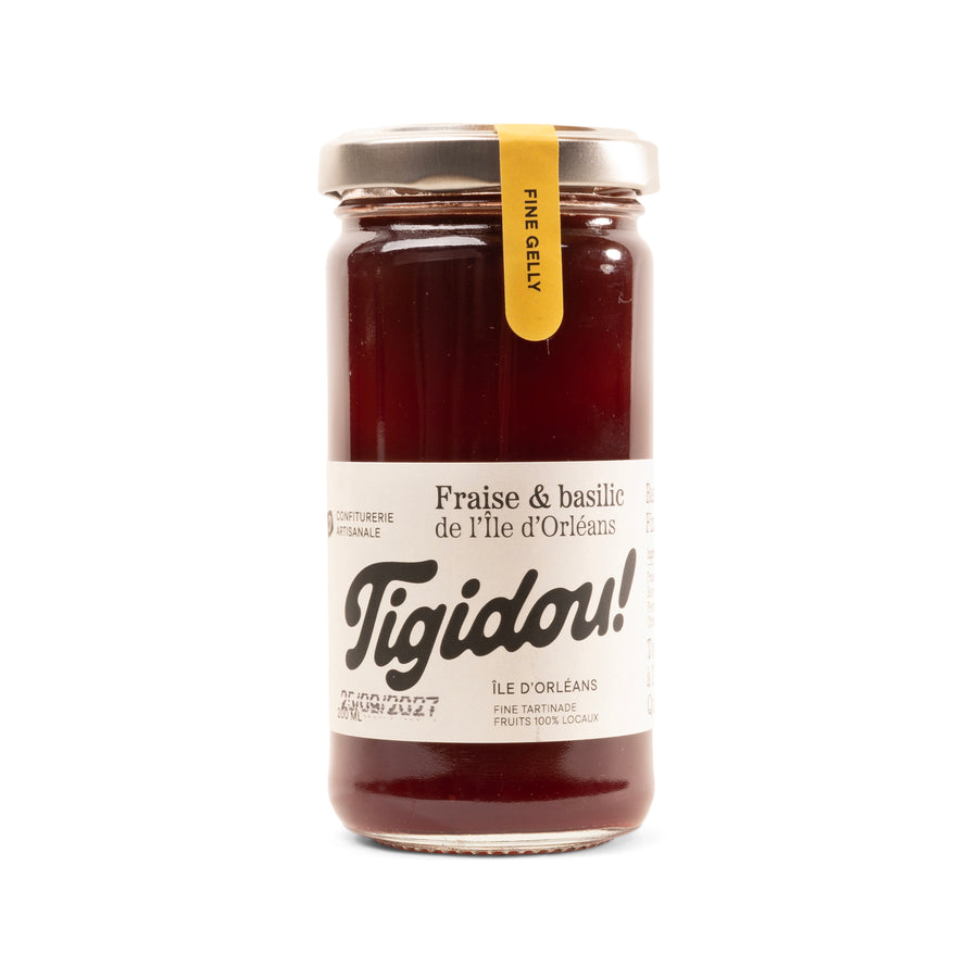 Fraise au basilic